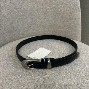 Leather belt